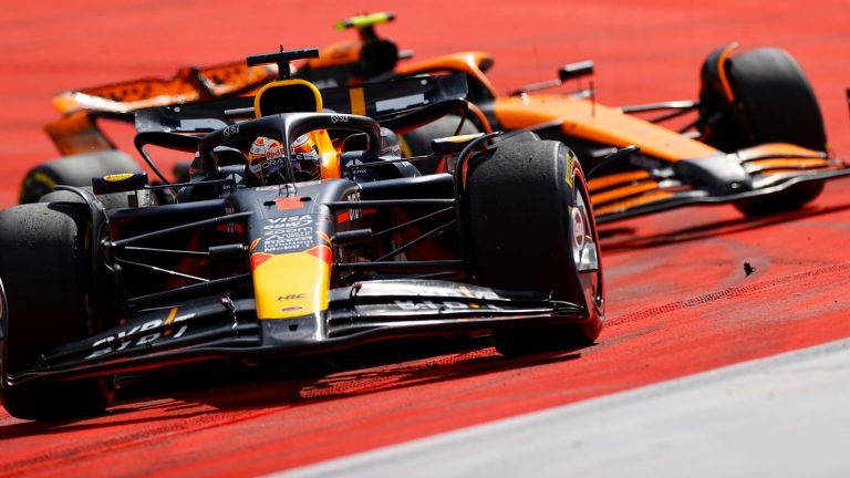 ‘The return of Max 1.0’ – Brundle’s Verstappen-Norris crash verdict